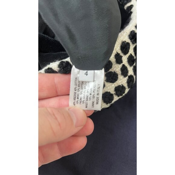 PROENZA SCHOULER NUBBY SKORT BOXPLEAT SHORTS 4 - Picture 6 of 6